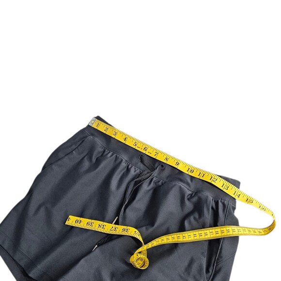 Old Navy Womens High Rise Stretch Athletic Shorts, Tie Waist, Black, Size Small - Picture 5 of 6